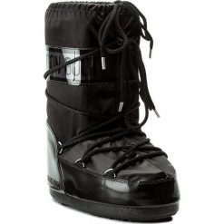 Śniegowce MOON BOOT - Glance 14016800003 Nero M. Czarne śniegowce dziewczęce marki Moon Boot, bez zapięcia. W wyprzedaży za 349,00 zł.