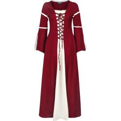 Leonardo Carbone Kleid mit Trompetenärmeln Sukienka czerwony/biały. Czerwone sukienki damskie marki Leonardo Carbone, na imprezę, l. Za 264,90 zł.