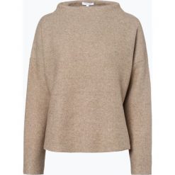 Opus - Sweter damski – Gesina, beżowy. Brązowe swetry damskie Opus, bez wzorów, z materiału, bez rękawów, bez kaptura. Za 229,95 zł.