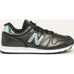 New Balance - Buty WL373GB2. Czarne buty sportowe damskie New Balance, bez wzorów, z gumy, sportowe. W wyprzedaży za 249,90 zł.