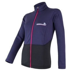 Sensor Profi kurtka damska Black/Purple S. Czarne kurtki sportowe damskie Sensor, s, bez wzorów, z elastanu, bez rękawów, bez kaptura. W wyprzedaży za 329,00 zł.
