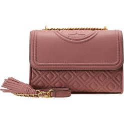 Torebki klasyczne damskie: Tory Burch FLEMING SMALL CONVERTIBLE SHOULDER BAG Torba na ramię pink magnolia