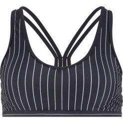 Biustonosz bikini bustier bonprix czarno-biały. Czarne stroje kąpielowe damskie bonprix, bez wzorów, sportowe. Za 37,99 zł.