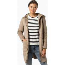 Esprit Casual - Płaszcz damski, beżowy. Brązowe płaszcze damskie marki Esprit Casual, m, bez wzorów, ze skóry, retro. Za 599,95 zł.