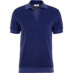 Koszulki polo: Editions MR SHORT SLEEVE TERRYCLOTH Koszulka polo plainnavy blue