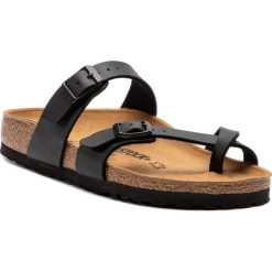 Japonki BIRKENSTOCK - Mayari 0071793 Black. Czarne klapki damskie Birkenstock, bez wzorów, ze skóry ekologicznej, bez obcasa. W wyprzedaży za 219,00 zł.