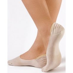 Beżowe Stopki Conte Boho Tassels. Brązowe skarpetki damskie Born2be. Za 14,99 zł.