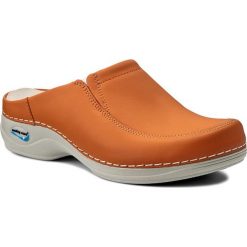 Chodaki damskie: Klapki NURSING CARE - Paris WG405 Salmon/Orange