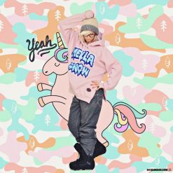 Bluza Hella Snow Hoodie Pink. Białe bluzy dziewczęce rozpinane Pakamera. Za 269,00 zł.
