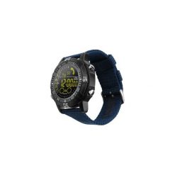 Zegarek męski Smartwatch XE28 Pulsometr 5ATM kamera IP68 granatowy. Niebieskie, cyfrowe zegarki męskie SK PRODUCTION PL. Za 129,00 zł.