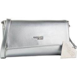 Torebka TRUSSARDI JEANS - T-Easy Diamond Clutch Sm Diamond Ch 75B00673 M020. Szare listonoszki damskie Trussardi Jeans, bez wzorów, z jeansu, bez dodatków. Za 429,00 zł.