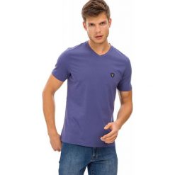 Galvanni T-Shirt Męski Prim L Ciemnoniebieski. Szare t-shirty męskie marki GALVANNI, m. Za 109,00 zł.