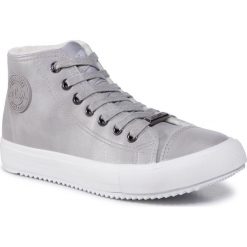 Sneakersy LEE COOPER - LCJL-20-31-013 Grey. Szare półbuty damskie Lee Cooper, na co dzień, bez wzorów, ze skóry ekologicznej, bez obcasa, na płaskiej podeszwie, bez zapięcia. Za 149,00 zł.