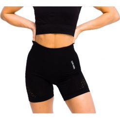 GymHero California Cute Shorts BLACK. Czarne szorty damskie Gymhero, xs, bez wzorów. Za 99,99 zł.
