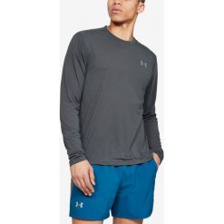 Under Armour Streaker Koszulka Szary. Szare podkoszulki męskie Under Armour, s, bez wzorów, z elastanu, z długim rękawem. Za 188,95 zł.