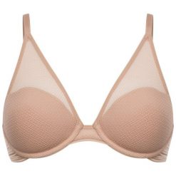 Biustonosz z fiszbiną Triumph 10189070. Czarne biustonosze Triumph, bez wzorów, z elastanu. Za 149,00 zł.