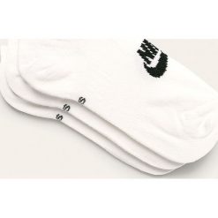 Nike Sportswear - Stopki (3-pack). Białe skarpetki damskie Nike Sportswear, z aplikacjami, z elastanu. Za 59,90 zł.