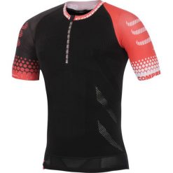 Koszulki sportowe męskie: koszulka do biegania kompresyjna męska COMPRESSPORT TRAIL RUNNING SHIRT SS / TRAIL SHIRT BK – koszulka do biegania kompresyjna męska COMPRESSPORT TRAI