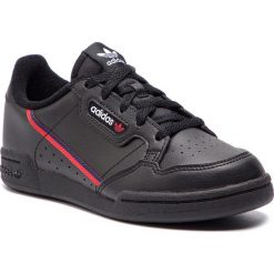 Buty adidas - Continental 80 C G28214. Czarne półbuty dziewczęce Adidas, na sznurówki. Za 229,00 zł.