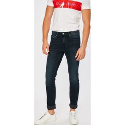 Calvin Klein Jeans - Jeansy West. Niebieskie jeansy męskie marki Calvin Klein Jeans, z elastanu. W wyprzedaży za 359,90 zł.