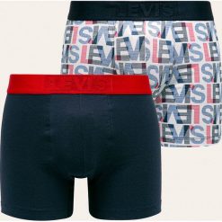 Levi's - Bokserki (2-pack). Niebieskie bokserki męskie Levi's®, s, bez wzorów, z elastanu. W wyprzedaży za 99,90 zł.