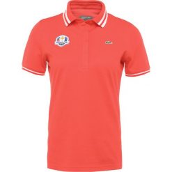 Lacoste Sport RYDER CUP Koszulka sportowa goyave/blanc. Czerwone bluzki sportowe damskie Lacoste Sport, z bawełny, polo. Za 369,00 zł.