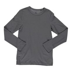 Koszulka w kolorze antracytowym. Szare t-shirty chłopięce Schiesser Boys, bez wzorów, z bawełny, bez rękawów. W wyprzedaży za 39,95 zł.