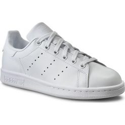 Buty adidas - Stan Smith S75104 Ftwwht/Ftwwht/Ftwwht. Białe sneakersy męskie Adidas, z gumy, bez zapięcia, tenisowe, adidas stan smith. W wyprzedaży za 349,00 zł.