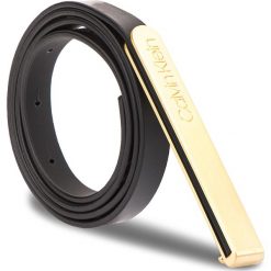 Akcesoria damskie: Pasek Damski CALVIN KLEIN - 1CM Skinny Belt K60K604760 001