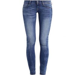 GStar 3301 LOW SKINNY Jeans Skinny Fit elto superstretch. Niebieskie boyfriendy damskie G-Star. Za 419,00 zł.