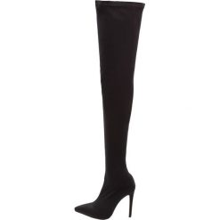 Buty zimowe damskie: RAID KALIN Kozaki na obcasie black