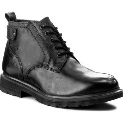 Kozaki CANGURO - A139-301 Blu Scuro. Niebieskie buty zimowe męskie marki Canguro, z materiału. W wyprzedaży za 159,00 zł.