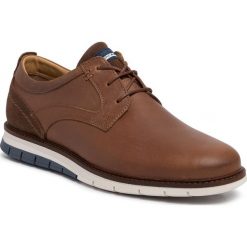 Półbuty SALAMANDER - 31-56501-47 Cognac/Navy. Pomarańczowe półbuty męskie Salamander, na co dzień, bez wzorów, z zamszu, eleganckie, bez zapięcia. W wyprzedaży za 299,00 zł.