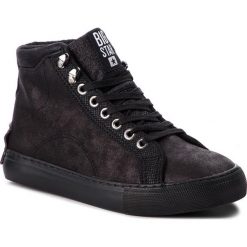 Sneakersy BIG STAR - BB274780 Black. Czarne półbuty damskie marki BIG STAR, na co dzień, bez wzorów, ze skóry ekologicznej, retro, bez obcasa, bez zapięcia. Za 119,00 zł.