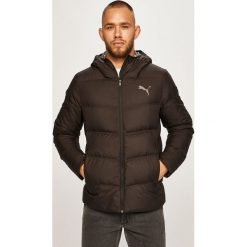 Puma - Kurtka puchowa. Czarne płaszcze męskie Puma, s, bez wzorów, z poliesteru, krótkie, z kapturem. Za 599,90 zł.