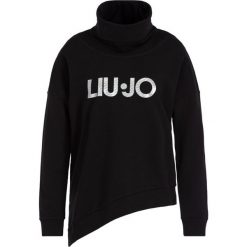 Bluza Liu Jo Sport T69125 F0090. Czarne bluzy sportowe damskie Liu Jo Sport, xs, bez wzorów, z elastanu, bez rękawów, bez kaptura. W wyprzedaży za 349,00 zł.