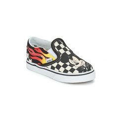 Tenisówki Dziecko Vans DISNEY CLASSIC SLIP-ON. Czarne trampki dziewczęce marki Vans, z motywem z bajki. Za 199,00 zł.