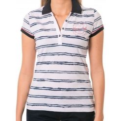 Heavy Tools Panie polo triko Duel i S18-165 White (rozmiar L). Białe koszulki damskie polo Heavy Tools, s, bez wzorów, bez rękawów. W wyprzedaży za 65,00 zł.