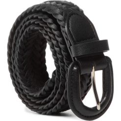 Pasek Damski SILVIAN HEACH - Belt Rea RCP20114CI Black. Czarne paski damskie Silvian Heach, w paski, ze skóry ekologicznej. W wyprzedaży za 109,00 zł.
