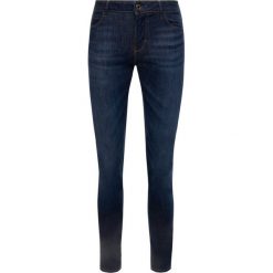 Jeansy Skinny Fit Guess Curve X W93AJ2 D3BP3. Niebieskie jeansy damskie Guess, z aplikacjami, z elastanu. W wyprzedaży za 269,00 zł.