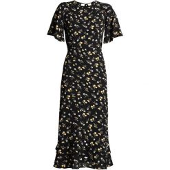 Długie sukienki: Fashion Union Tall DAISY FLORAL MAXI Długa sukienka black