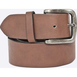 Only & Sons - Pasek. Brązowe paski męskie Only & Sons, w paski, z materiału. W wyprzedaży za 29,90 zł.