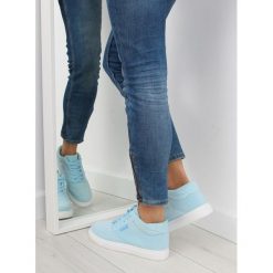Trampki damskie zamszowe niebieskie NB171P BLUE. Niebieskie trampki i tenisówki damskie obuwie damskie, z tkaniny. Za 116,47 zł.