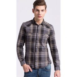 Koszule męskie na spinki: Review - Koszula Acid Wash