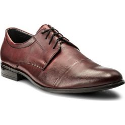 Półbuty SERGIO BARDI - Dolcedo FW127286517TM 134. Czerwone półbuty męskie Sergio Bardi, bez wzorów, ze skóry, eleganckie, bez zapięcia. Za 259,00 zł.