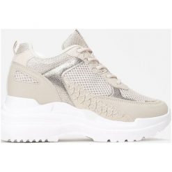 Beżowe Sneakersy Klyphotise. Brązowe sneakersy damskie Renee. Za 119,99 zł.