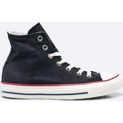 Converse - Tenisówki. Czarne trampki i tenisówki damskie marki Converse, z materiału, na sznurówki. W wyprzedaży za 239,90 zł.