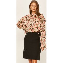 Pinko - Bluzka. Bluzki damskie Pinko, w kwiaty, z poliesteru, z włoskim kołnierzykiem, z długim rękawem. W wyprzedaży za 539,90 zł.
