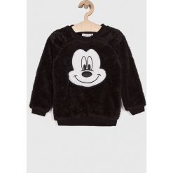 Name it - Bluza dziecięca 92-128 cm. Czarne bluzy chłopięce marki Name it, z nadrukiem, z poliesteru, bez rękawów, bez kaptura. W wyprzedaży za 49,90 zł.