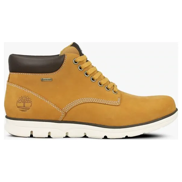 Timberland Bradstreet Chukka Leather buty męskie, żółty, rozmiar 44. Żółte buty sportowe męskie Timberland, z bawełny, bez zapięcia. W wyprzedaży za 391,99 zł.